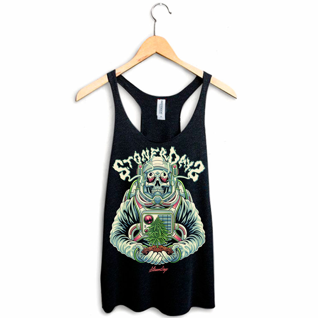 SPACED OUT WOMENS RACERBACK