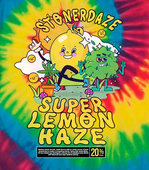 Super Lemon Haze OG Tie Dye Tee