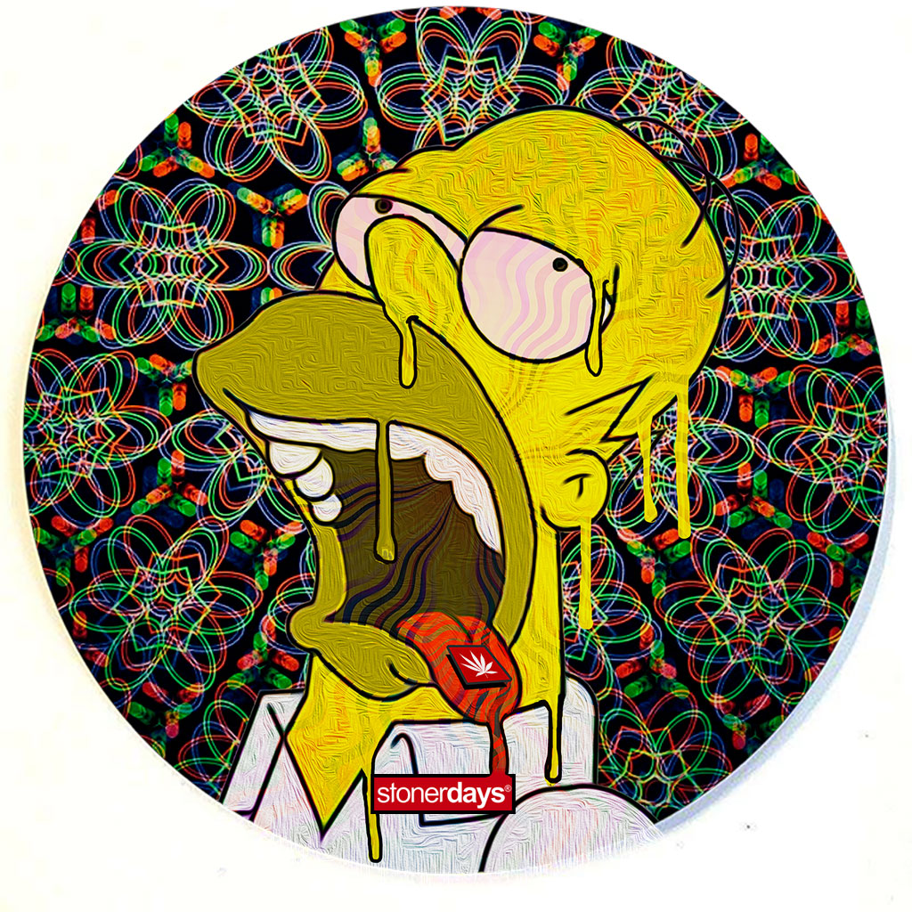 Homer Blotter Dab Mat
