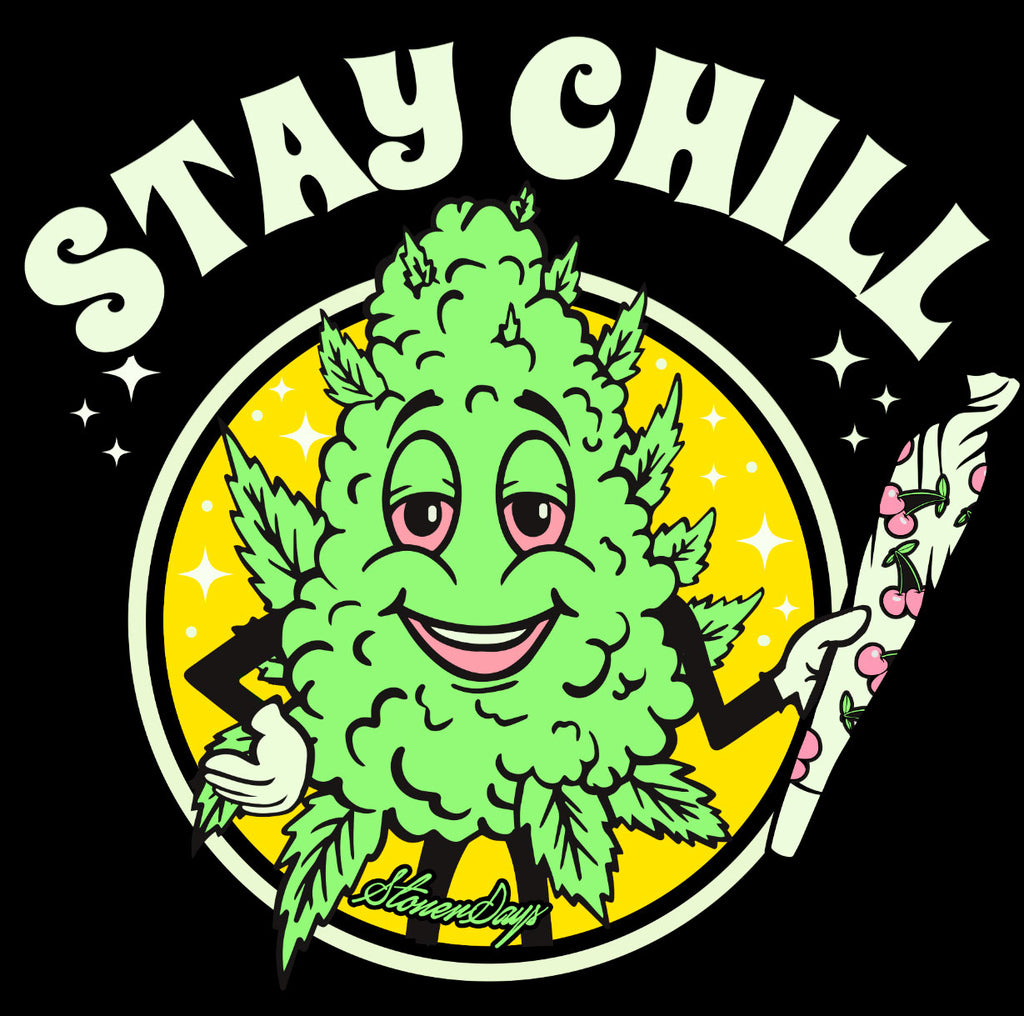 Stay Chill Crop Top Hoodie