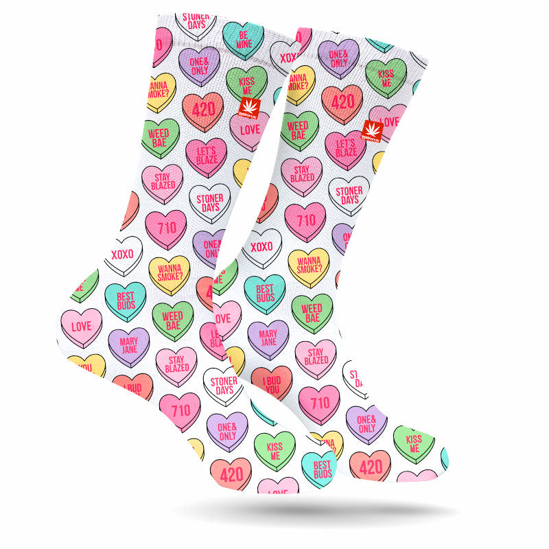 Sweethearts Cannabis Socks