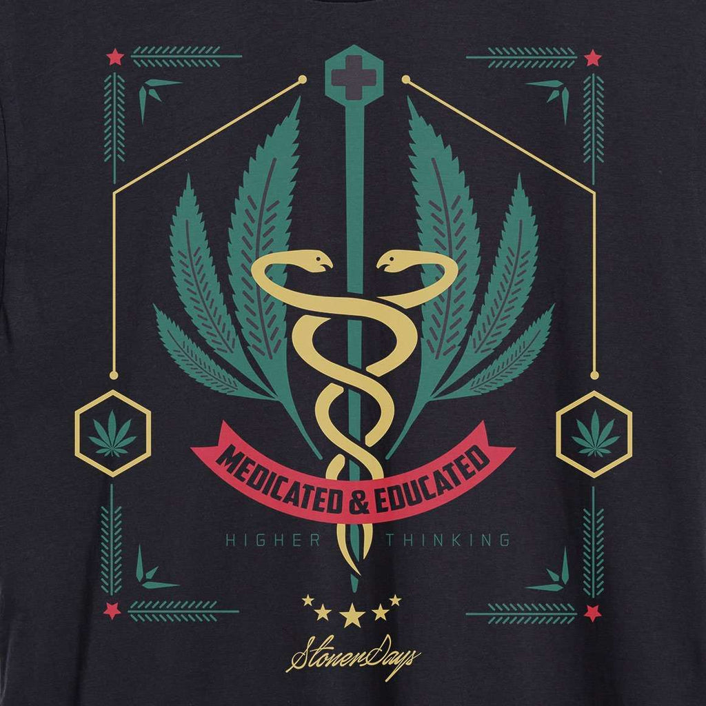 MEDICATED AND EDUCATED HOODIE