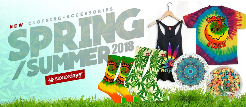 StonerDays Spring Summer Marijuana Clothing For Stoners