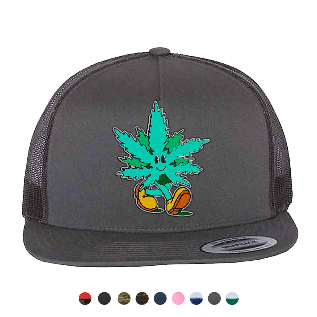 420 Leaf Snapback Hat