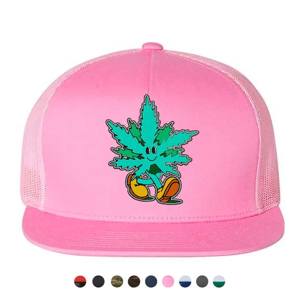 420 Leaf Snapback Hat