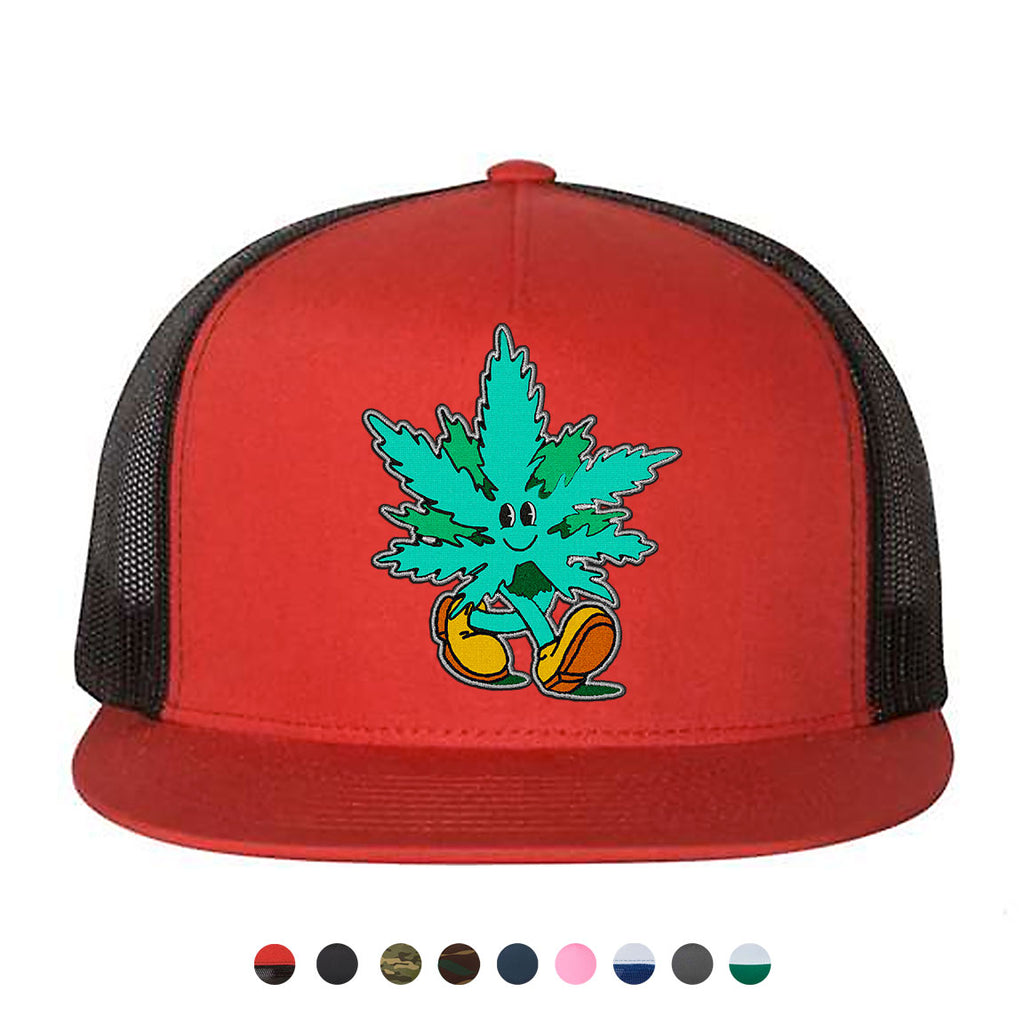 420 Leaf Snapback Hat