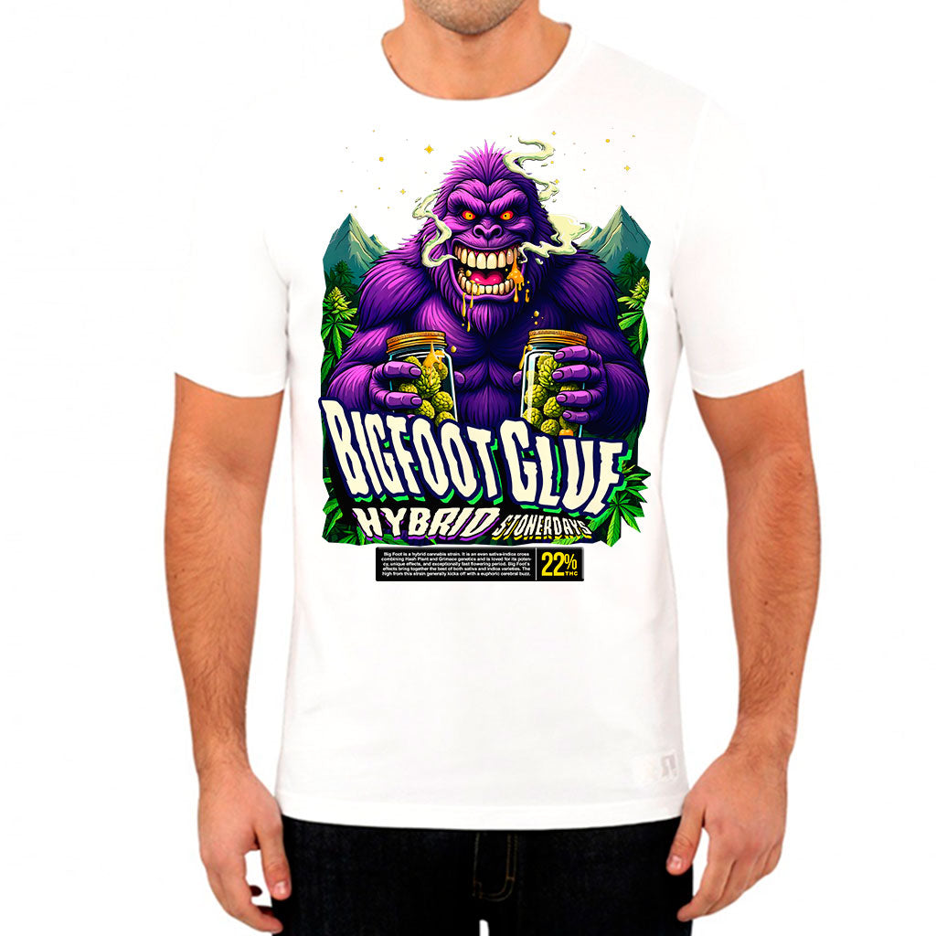 Bigfoot Glue White Tee