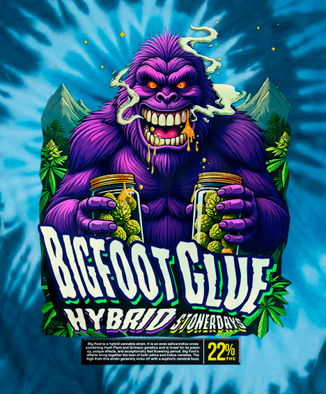 Bigfoot Glue Blue Dream Tie dye