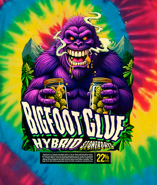 Bigfoot Glue OG Tie dye