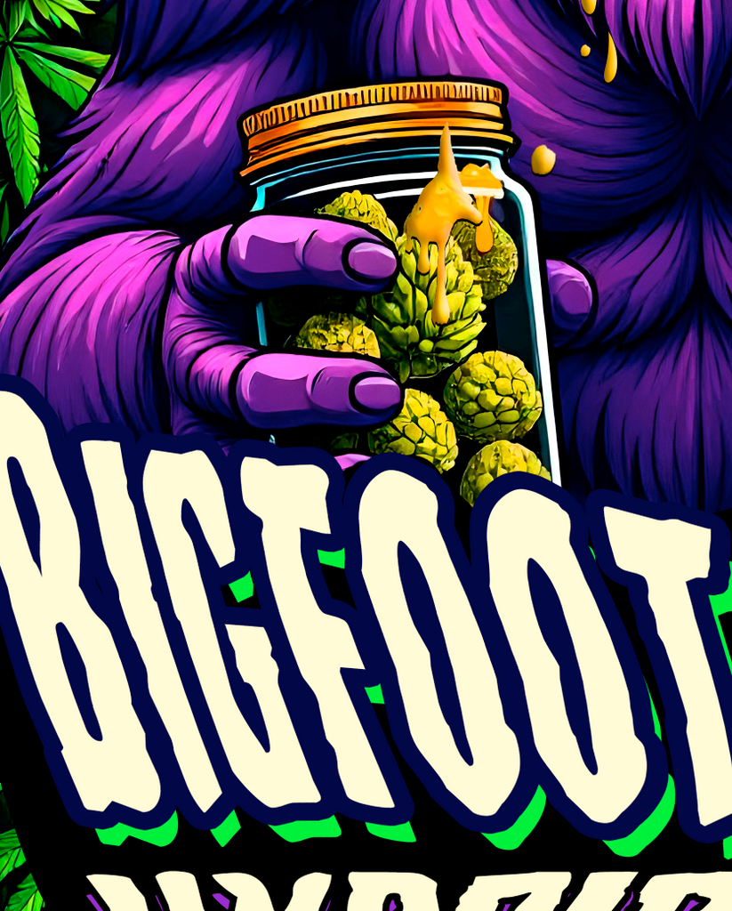 Bigfoot Glue White Tee