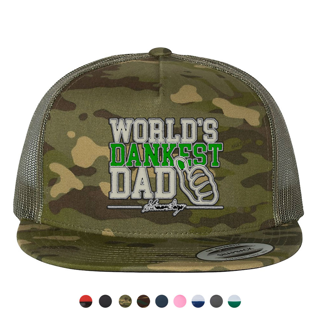 Dankest Dad Snapback Mesh Trucker Hat