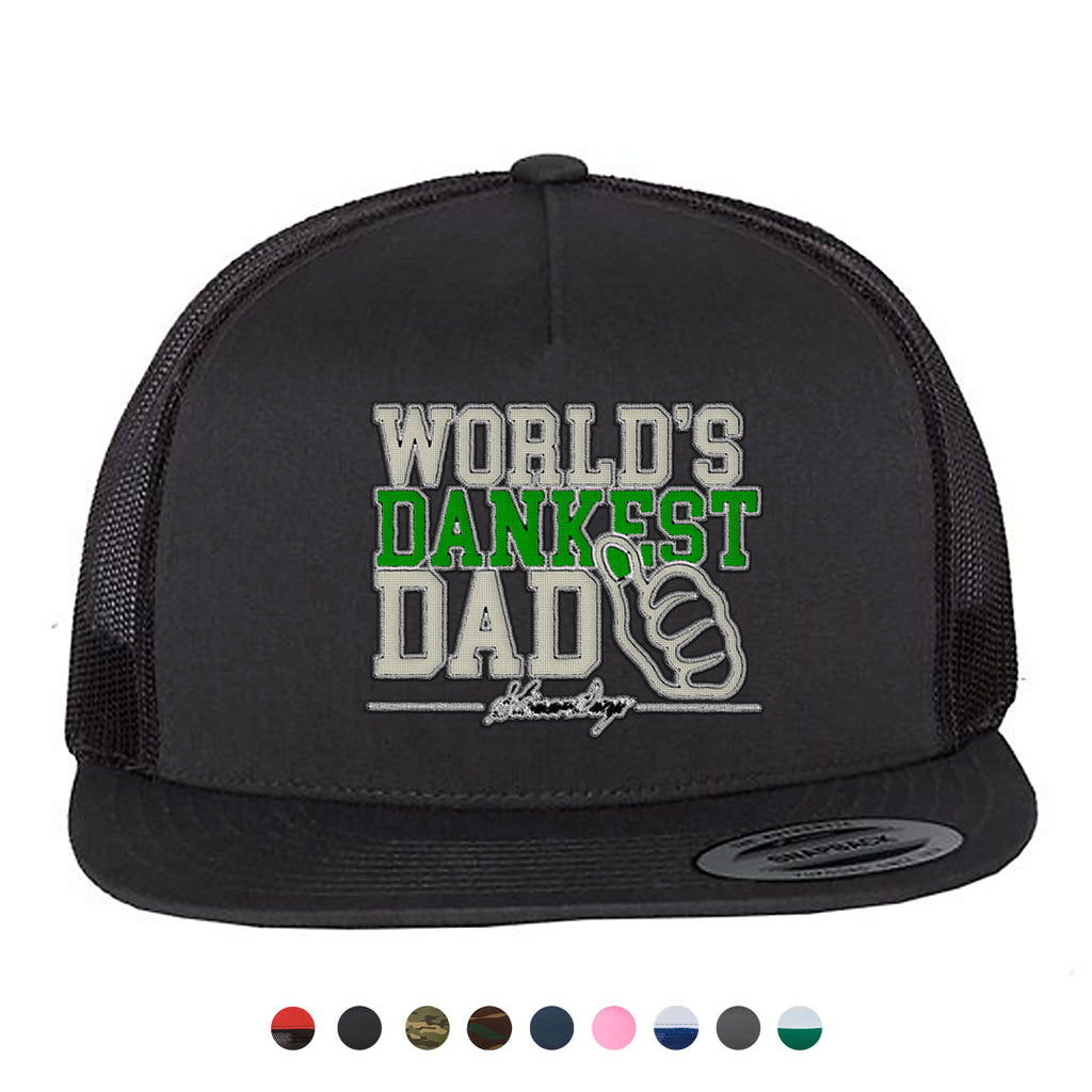 Dankest Dad Snapback Mesh Trucker Hat