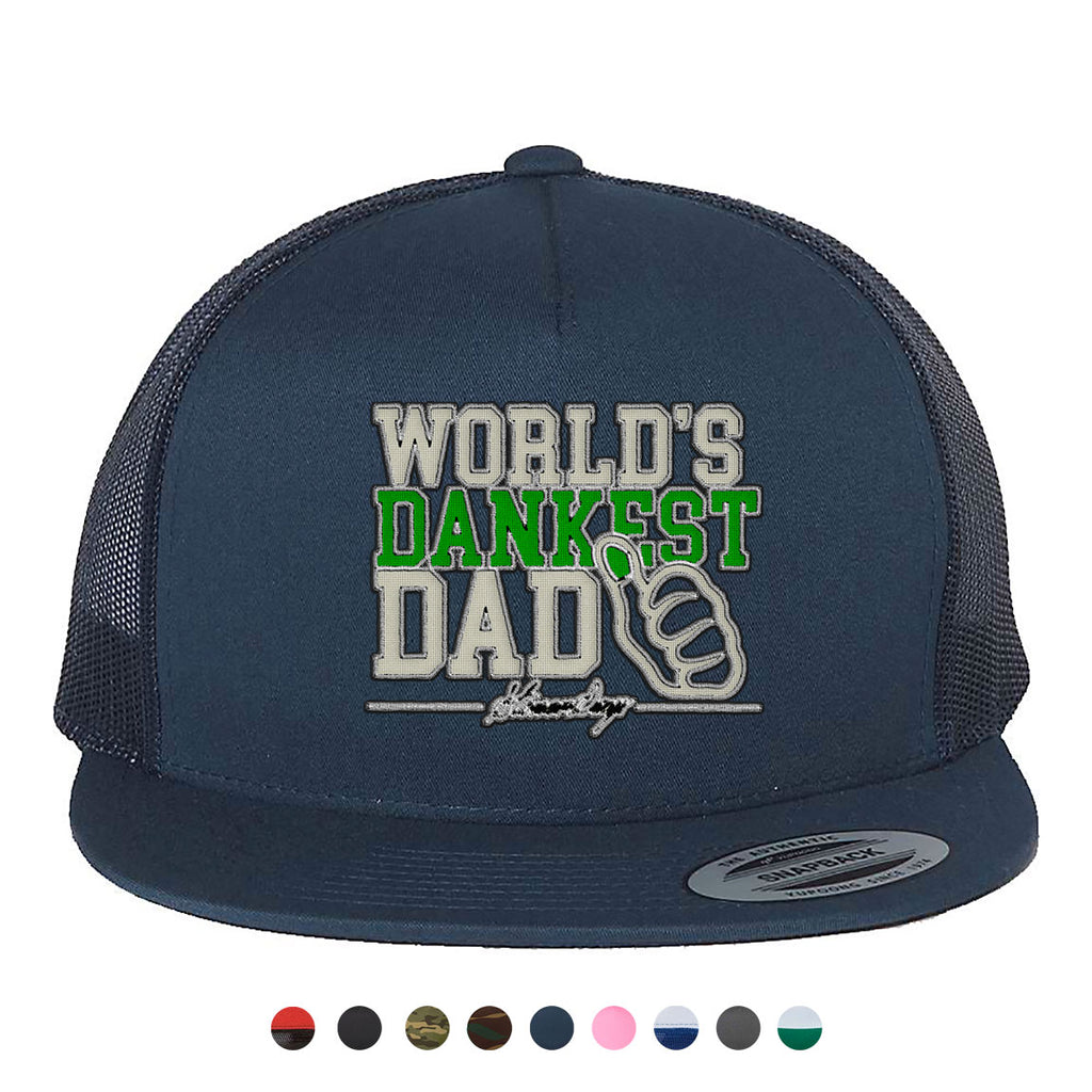 Dankest Dad Snapback Mesh Trucker Hat