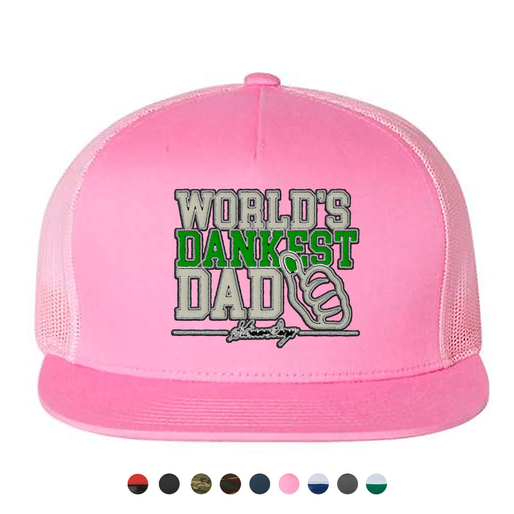 Dankest Dad Snapback Mesh Trucker Hat