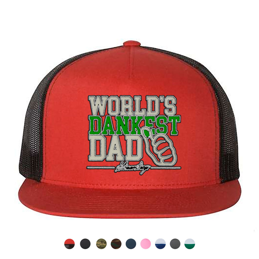 Dankest Dad Snapback Mesh Trucker Hat