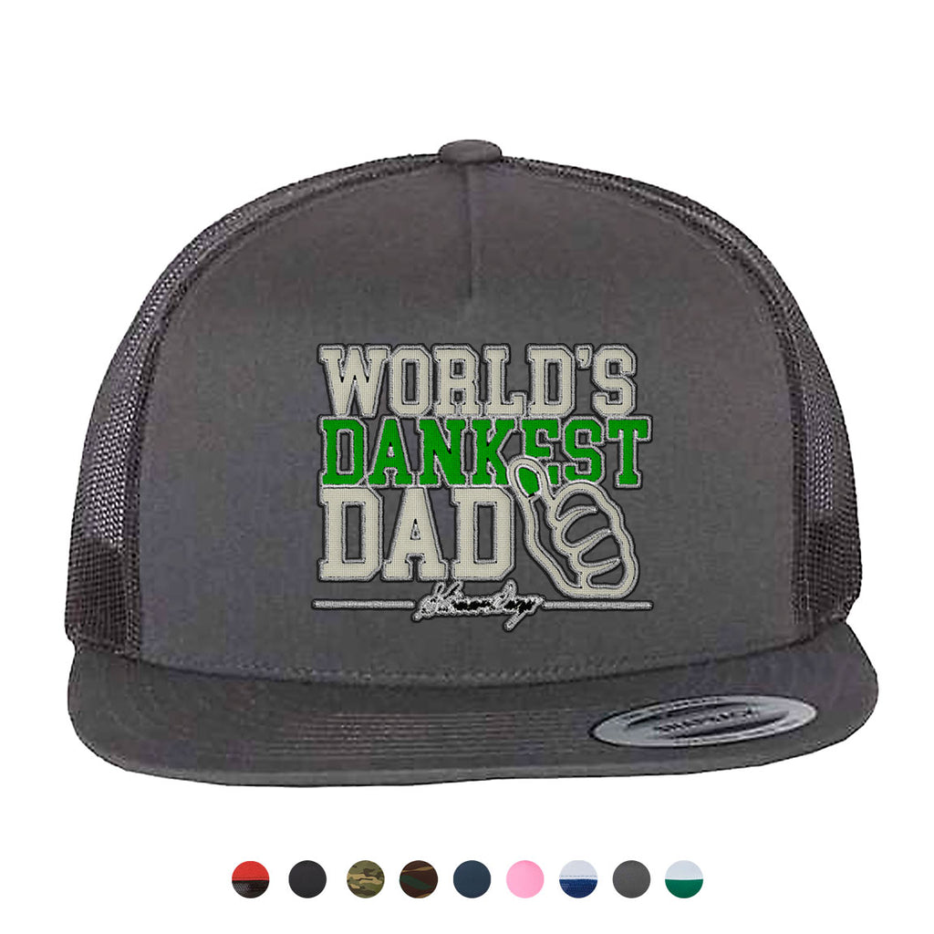 Dankest Dad Snapback Mesh Trucker Hat