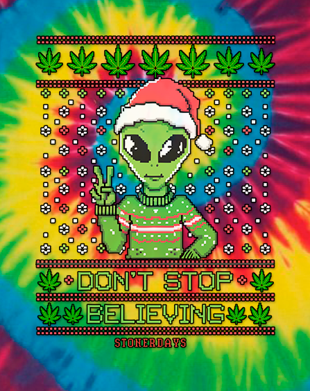 Dont Stop Believing Tie dye