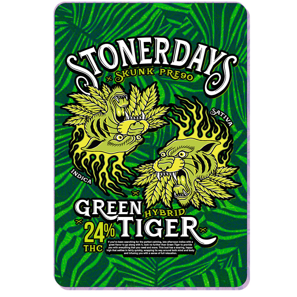 Green Tiger Dab Mat