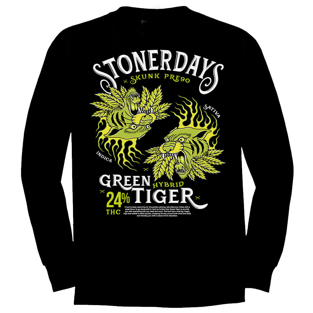 Green Tiger Long Sleeve