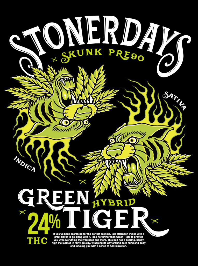 Green Tiger Long Sleeve