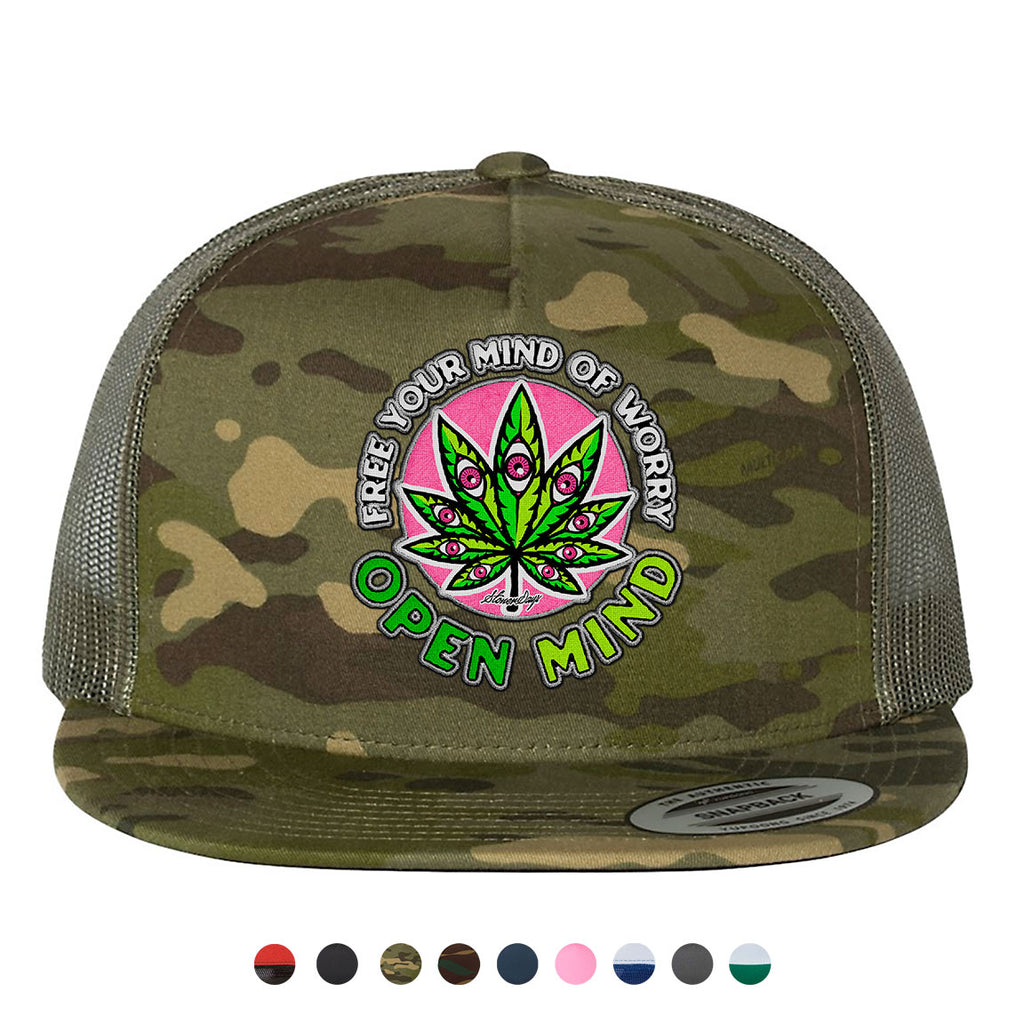 Open Mind Snapback Hat