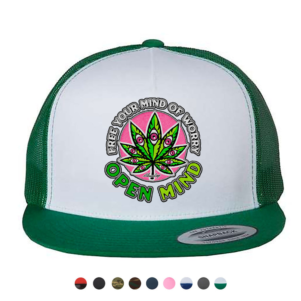 Open Mind Snapback Hat