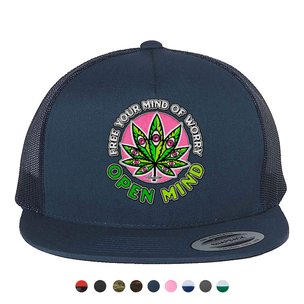 Open Mind Snapback Hat