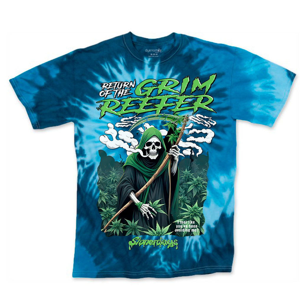 Return of the Grim Reefer Blue Tie dye