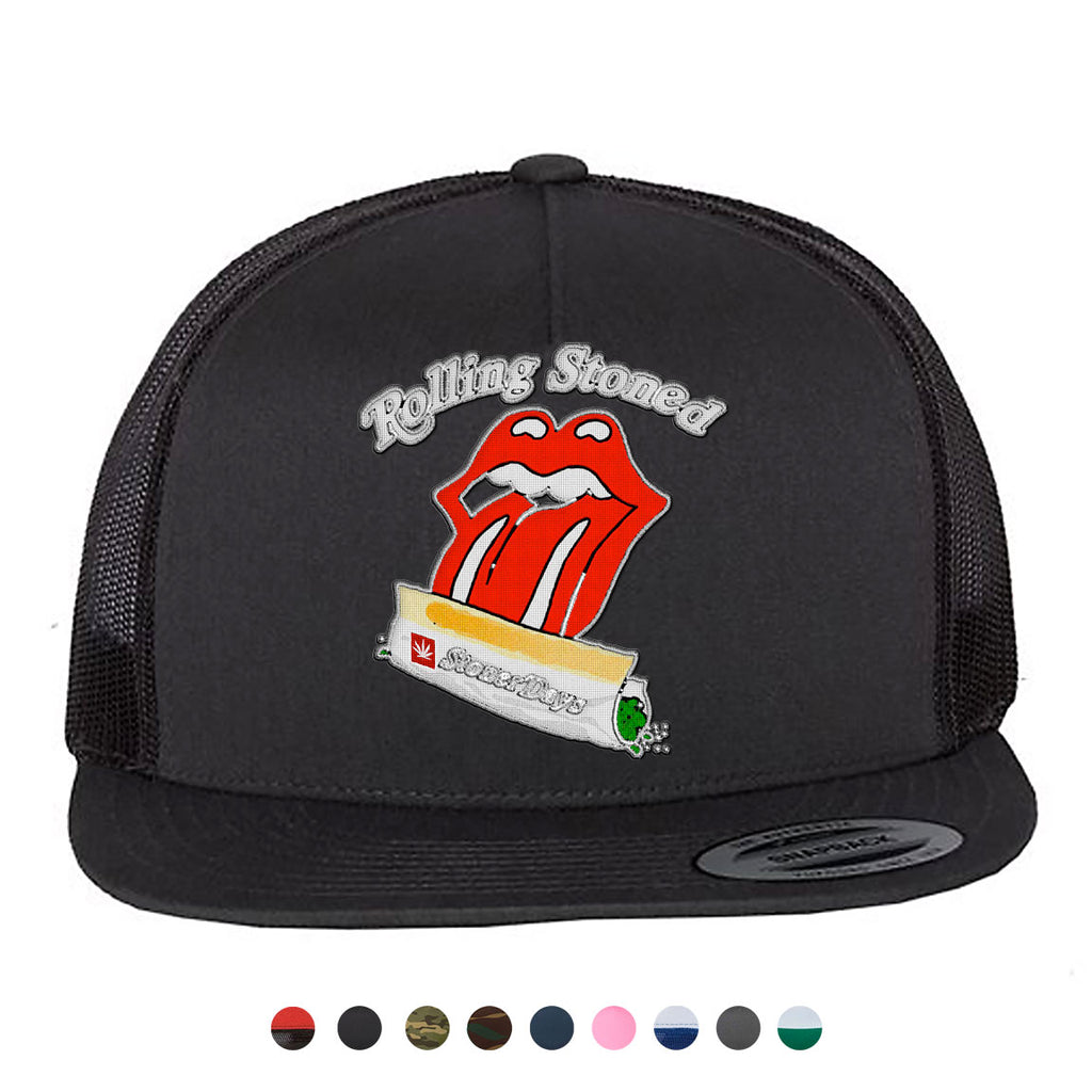 Rolling Stoned Snapback Hat