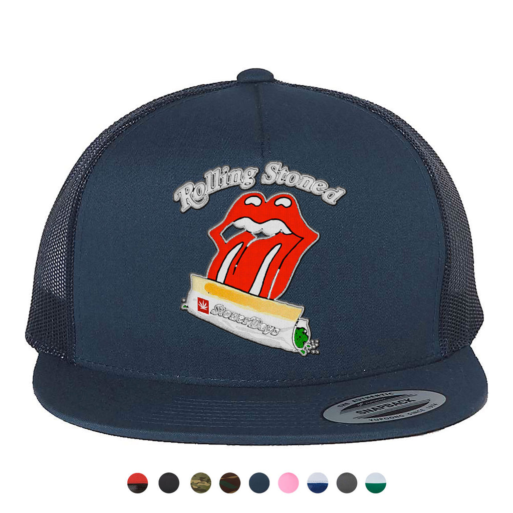 Rolling Stoned Snapback Hat