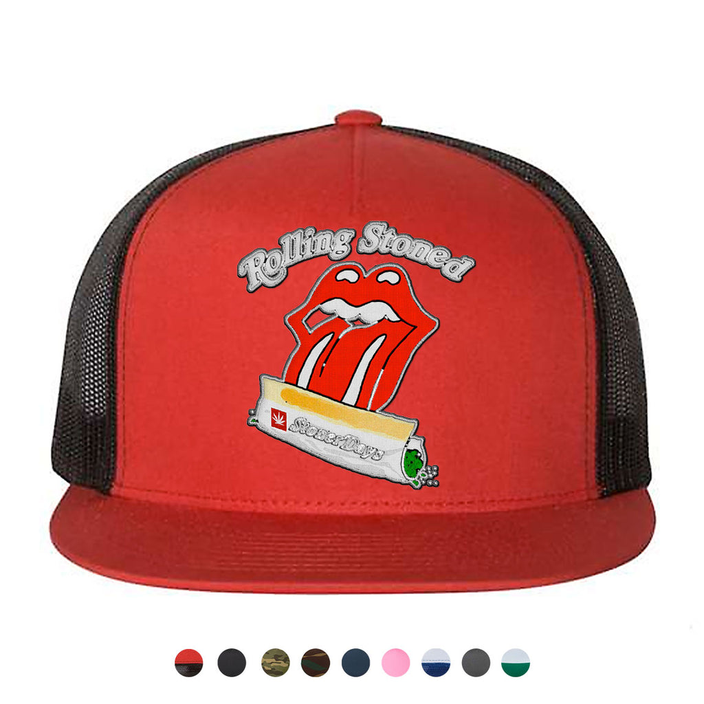 Rolling Stoned Snapback Hat