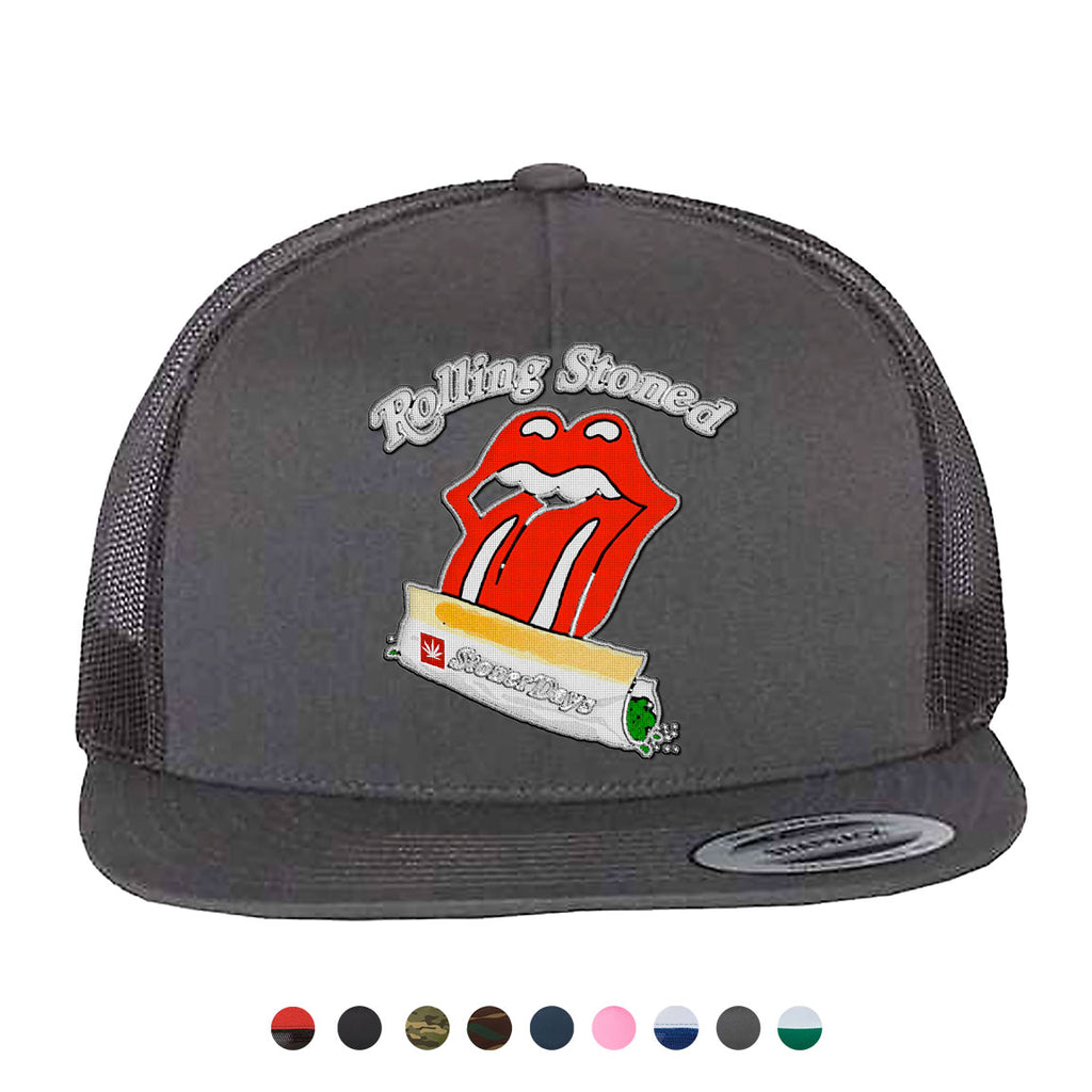 Rolling Stoned Snapback Hat