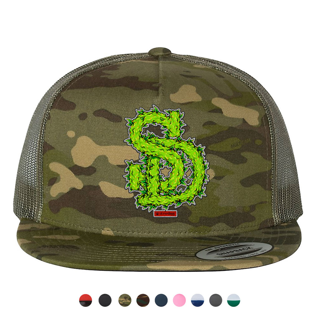 SD Leafy Logo Snapback Hat