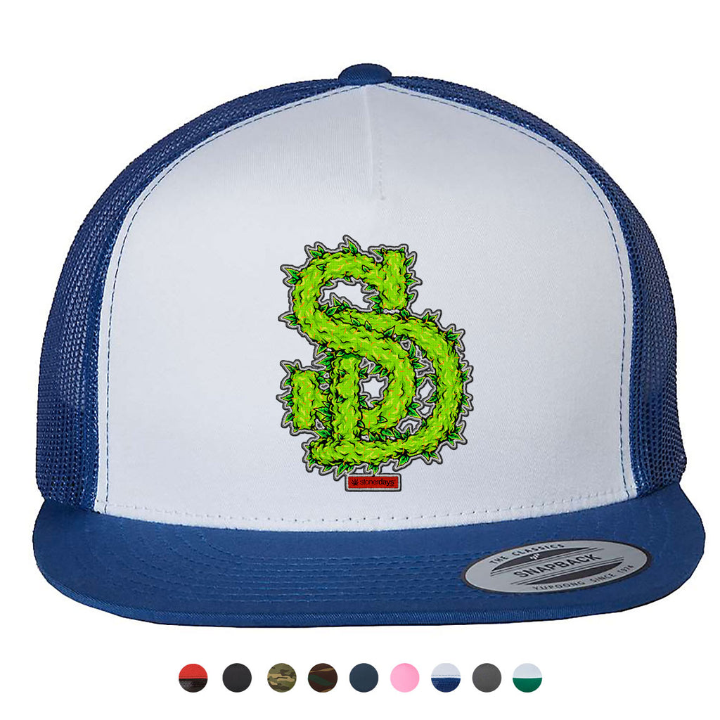 SD Leafy Logo Snapback Hat