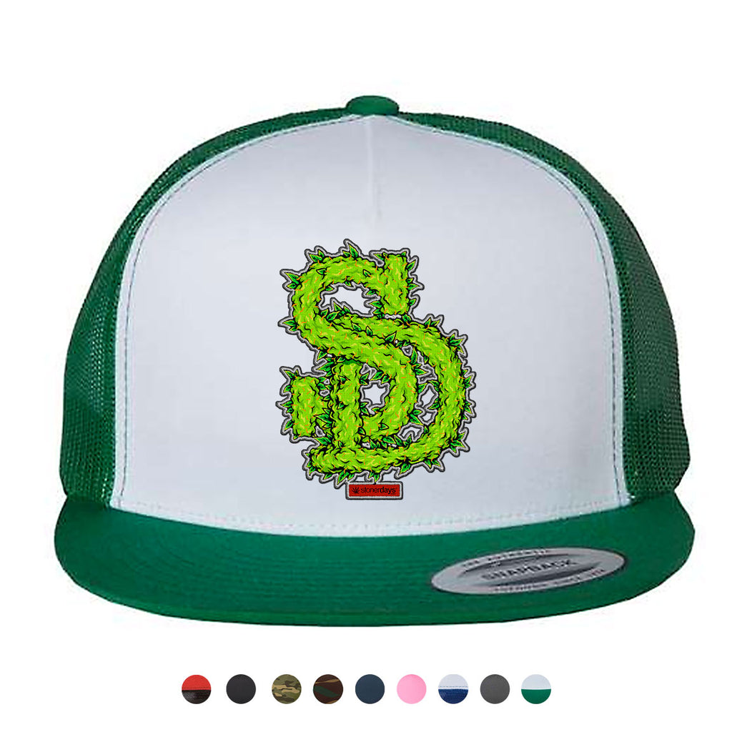 SD Leafy Logo Snapback Hat