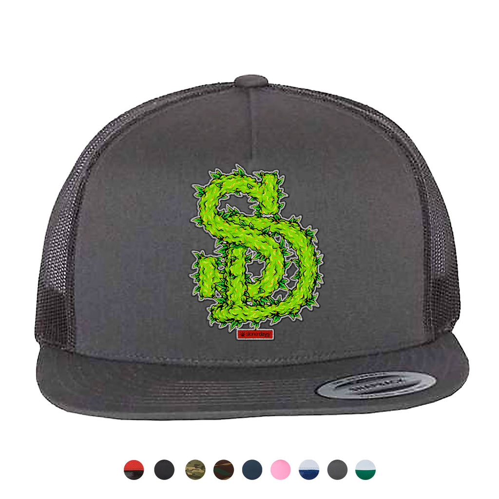 SD Leafy Logo Snapback Hat