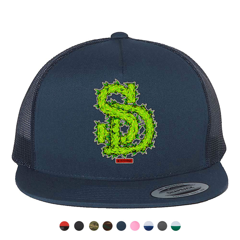 SD Leafy Logo Snapback Hat