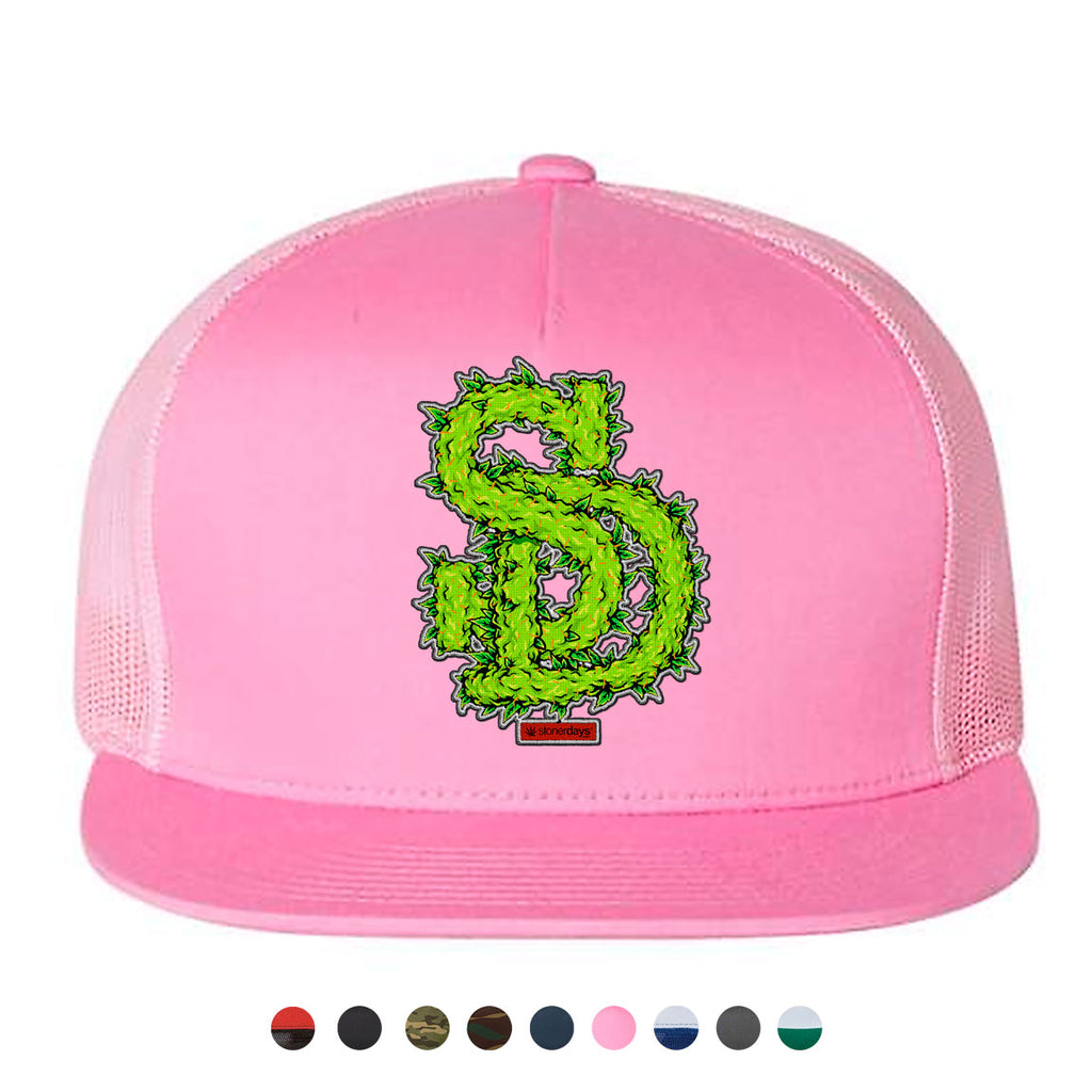 SD Leafy Logo Snapback Hat