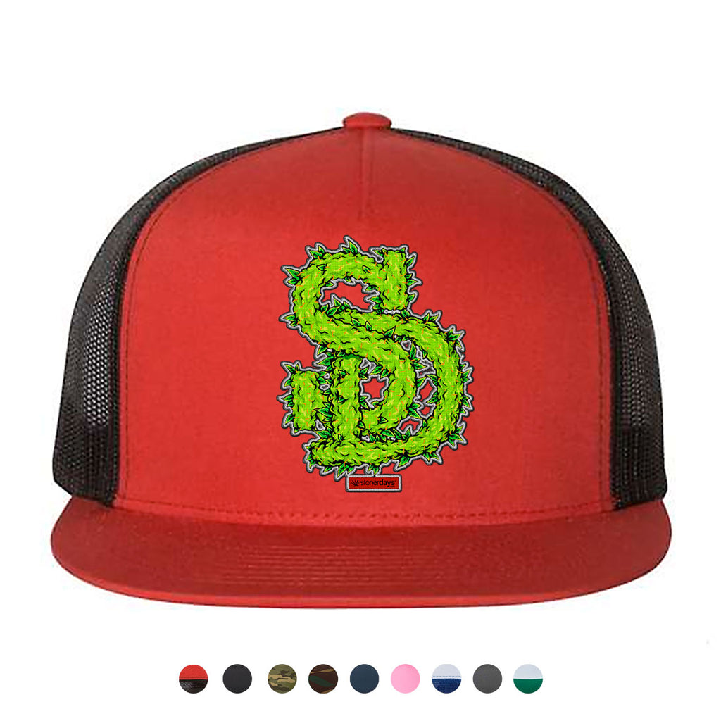 SD Leafy Logo Snapback Hat