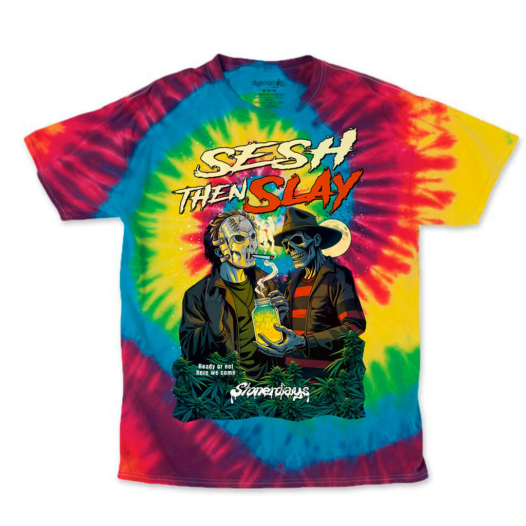 Sesh Then Slay Tie dye