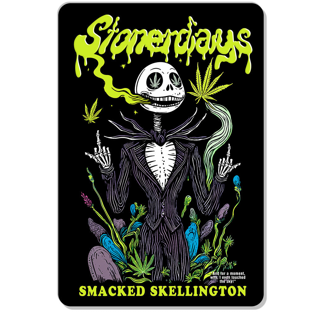 Smacked Skellington Dab Mat