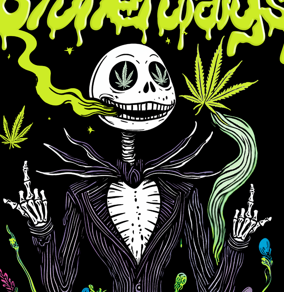 Smacked Skellington Dab Mat