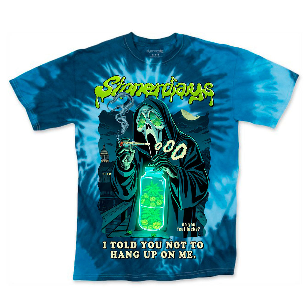 Smokeface Blue Tie dye