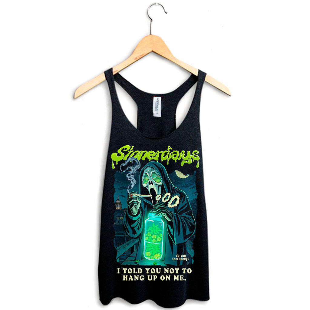 Smokeface women's racerback