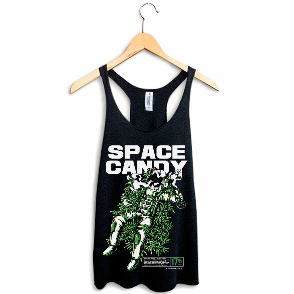 Space Candy women's racerback