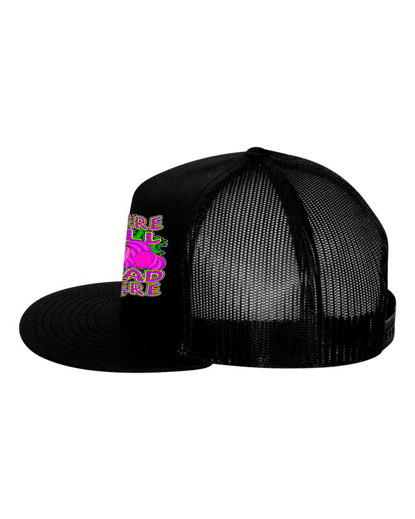 Were All Mad Here Snapback Hat