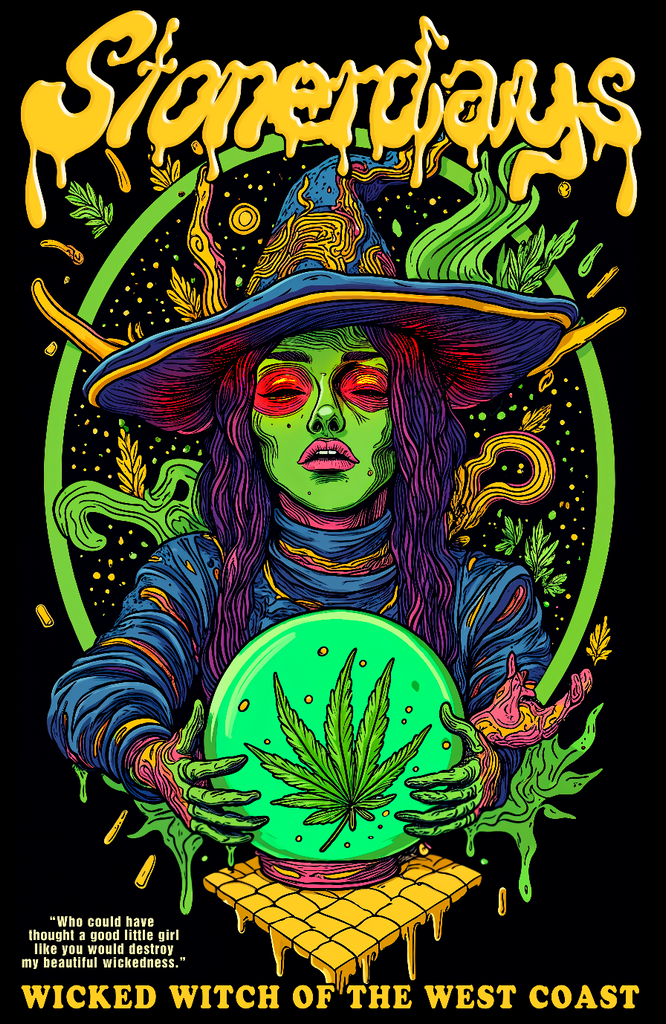 Wicked Witch of the West Coast women's racerback)