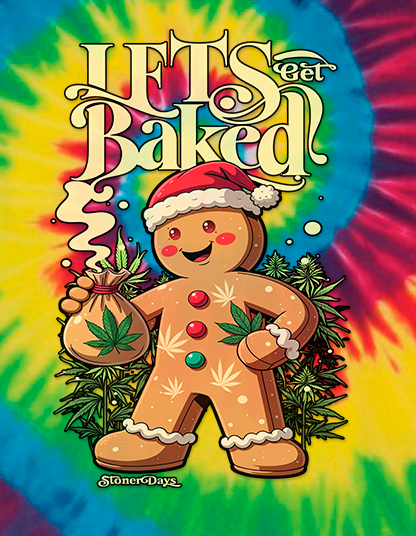 Gingerbread Tie dye