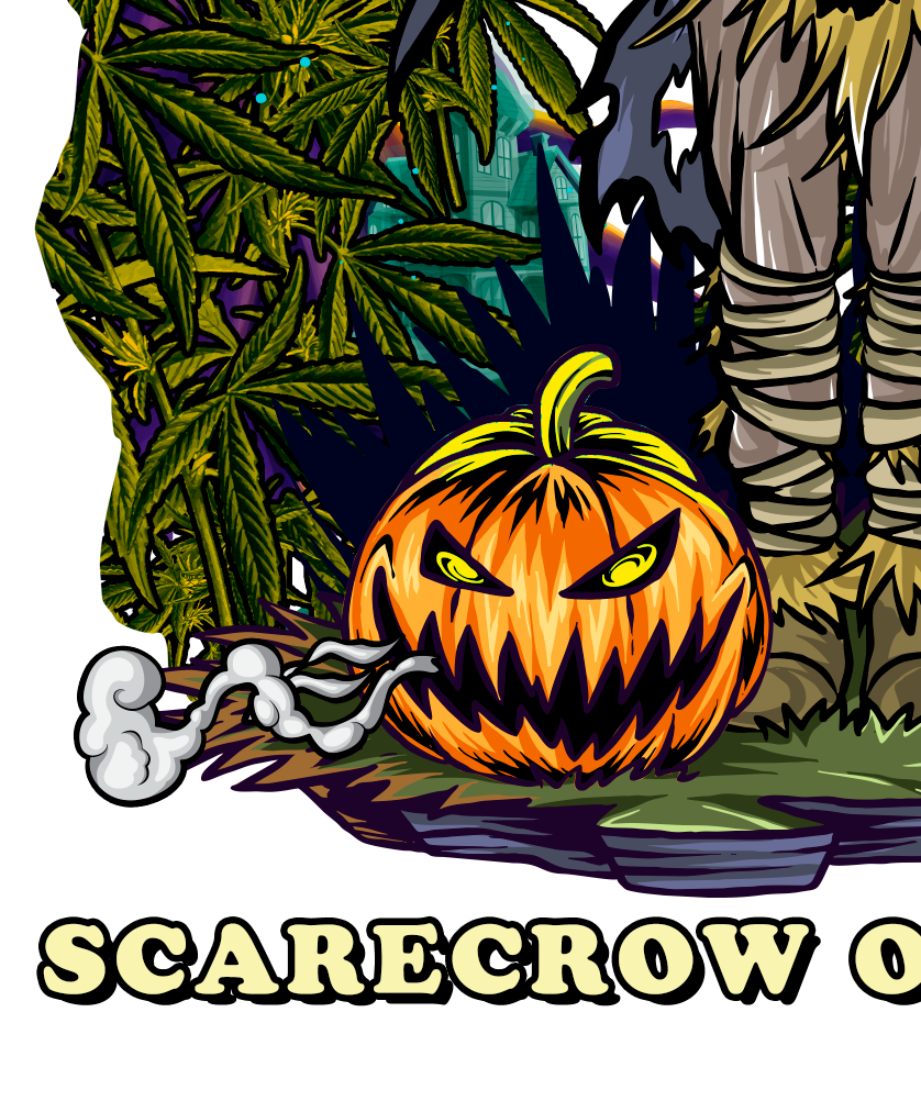 Scarecrow of the Crops White Tee