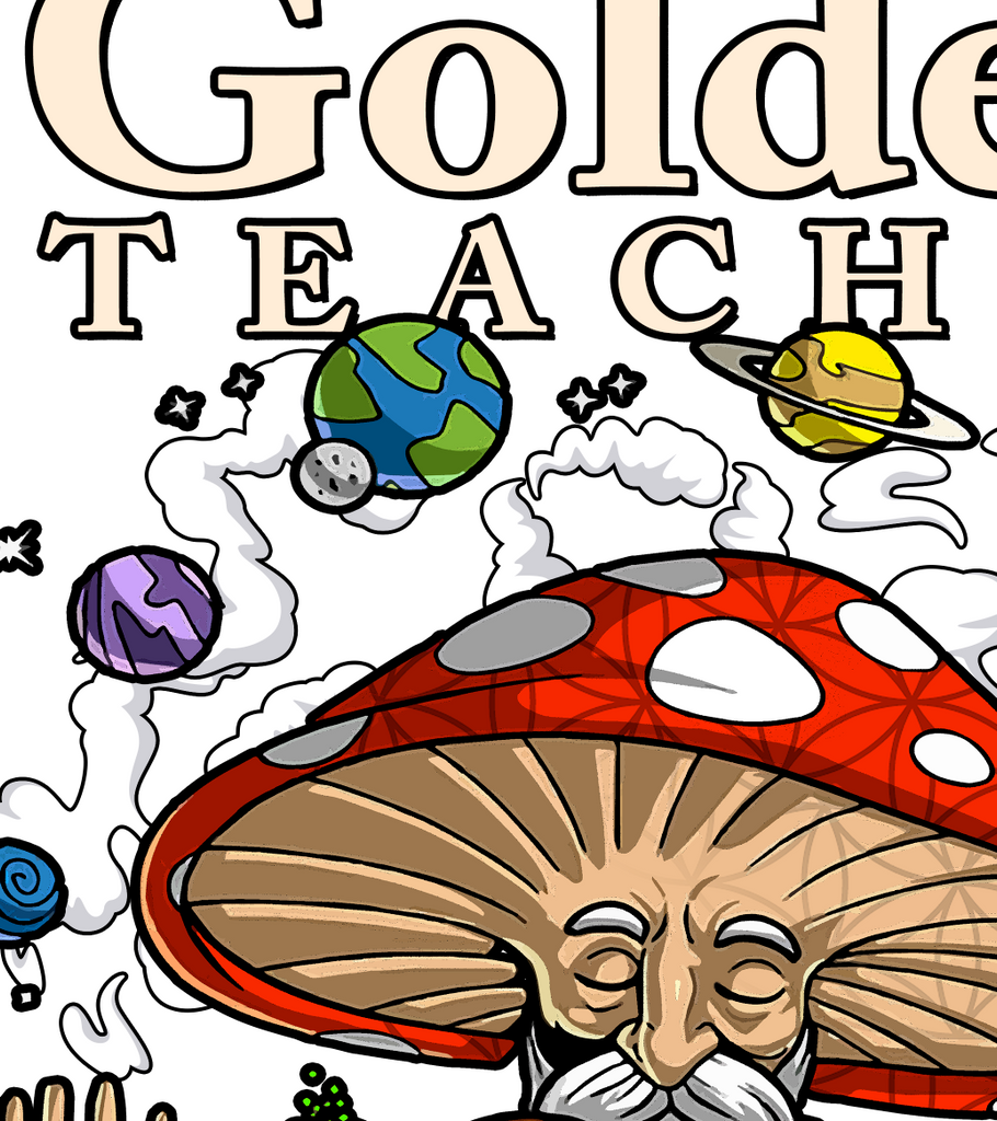 The Golden Teacher White Tee
